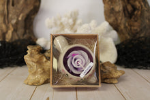 Load image into Gallery viewer, Ceramic Turtle Flower Candle