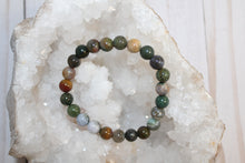 Load image into Gallery viewer, Indian Agate Stretch Bracelet