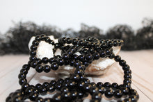 Load image into Gallery viewer, Black Obsidian Stretch Bracelet