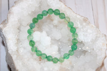 Load image into Gallery viewer, Green Agate Stretch Bracelet