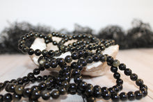 Load image into Gallery viewer, Gold Sheen Obsidian Stretch Bracelet