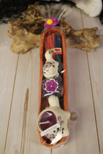 Load image into Gallery viewer, Ceramic Turtle Candle & Incense Tray w/ Sticks & Cones