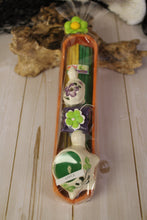 Load image into Gallery viewer, Ceramic Turtle Candle & Incense Tray w/ Sticks & Cones