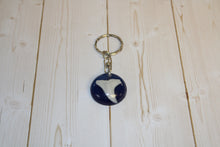 Load image into Gallery viewer, Shark tooth Resin Keychain
