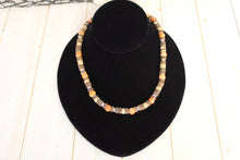 Load image into Gallery viewer, Wood Bead Stretch Necklace
