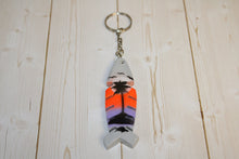 Load image into Gallery viewer, Fishbone Keychain
