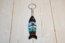 Load image into Gallery viewer, Fishbone Keychain
