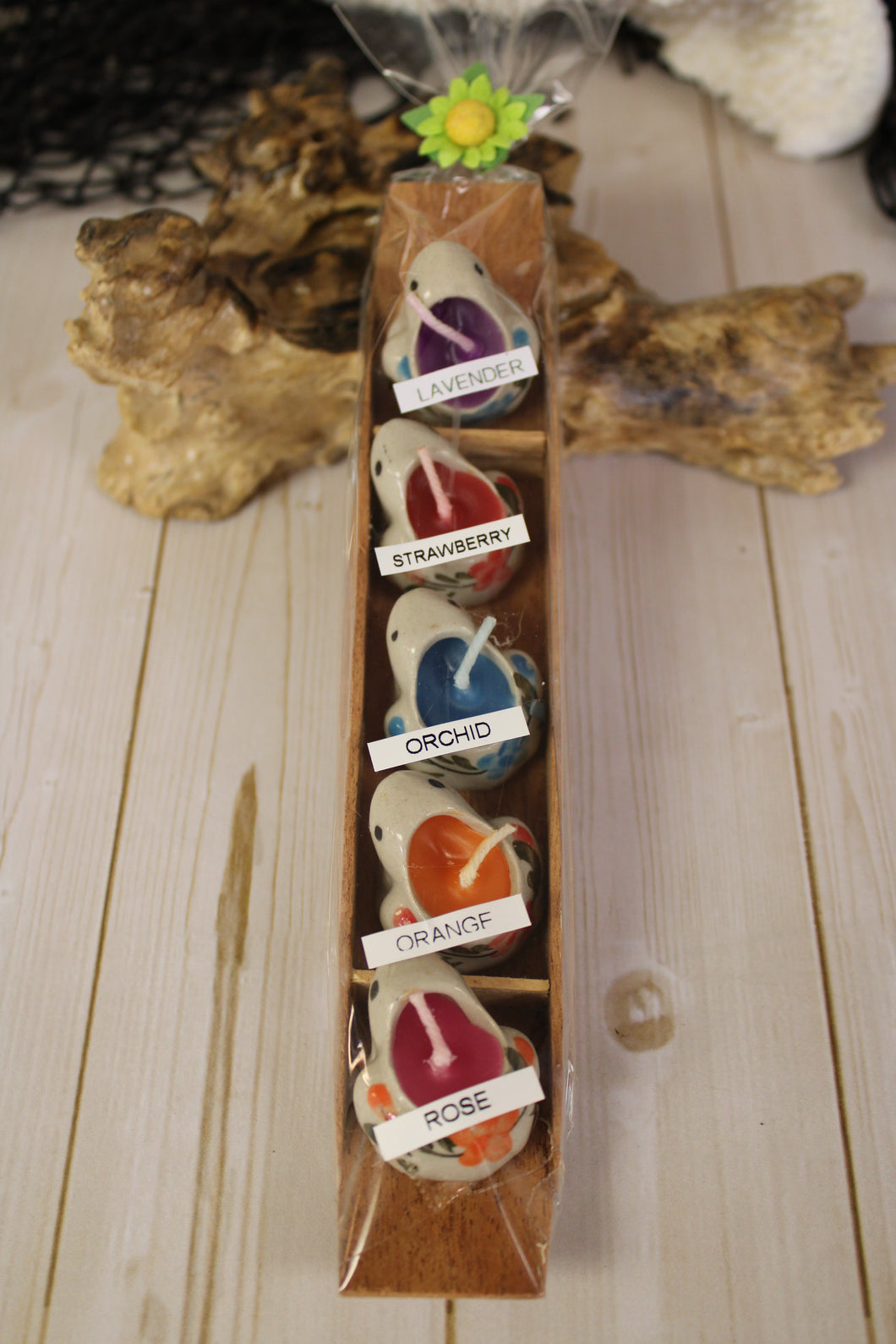 Mini Ceramic Frog Candles (5 PCS)