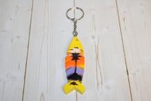 Load image into Gallery viewer, Fishbone Keychain

