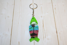Load image into Gallery viewer, Fishbone Keychain

